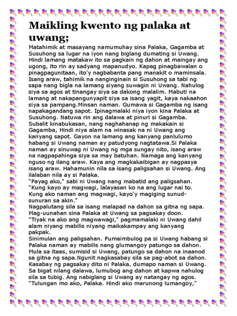 halimbawa ng tauhan sa kwento|10 Maikling Kwento Na May Aral Tagalog .